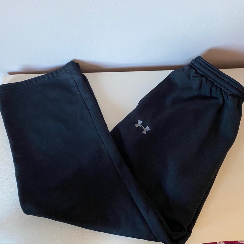 Under Armour Storm sweat pants, black, size large